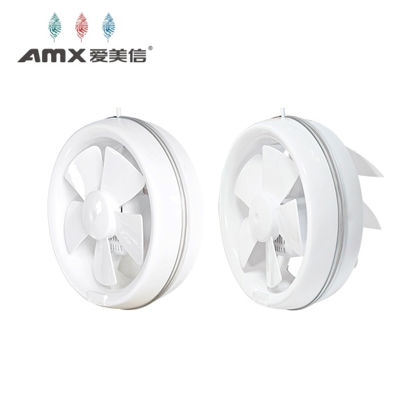 Round Plastic Window/Wall Ventilation Fan for Bathroom